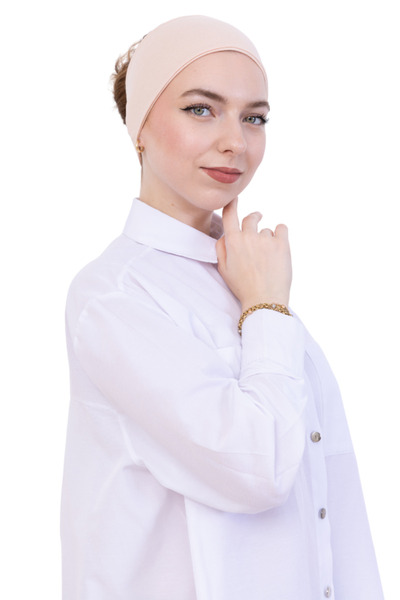 Modish Group Women's Hijab Bandana Combed Cotton Non-Slip Ready-To-Wear Shawl under Scarf Bonnet Comfortable Use