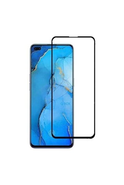 Atlas 5D Full Glue Glass Film Oppo Reno 3 (Μαύρο) ATX