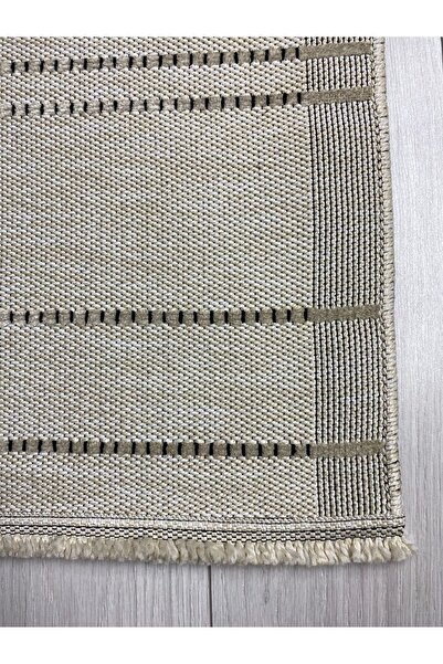 Lavidora Home Liva Krem Sisal Kilim Salon Oturma Çocuk Odası Dokuma Makine Ha...
