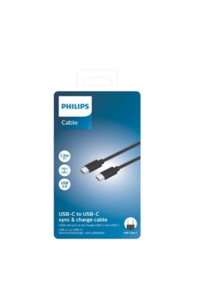 Philips USB-C to USB-C Charging Data Cable 1.2 M