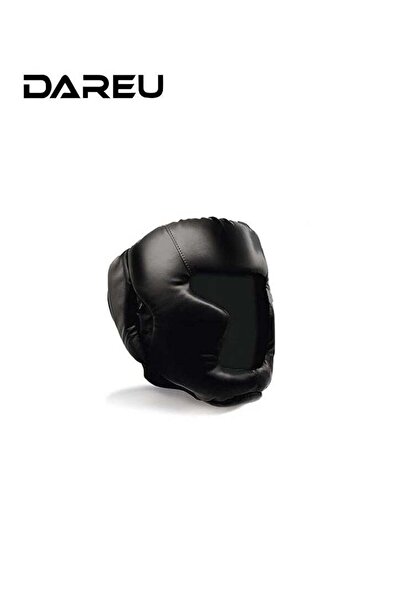 Al Rayyan Sports Black Boxing Helmet – Adjustable Head Guard