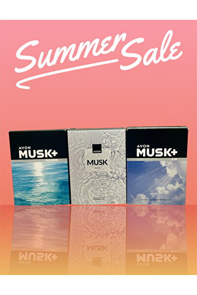 AVON MUSK+ 3 lü Erkek Parfüm Seti