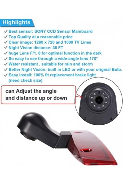 Hartan Mercedes-Benz Reversing camera Mercedes Vito, Viano W639 2003 - 2014 - W639