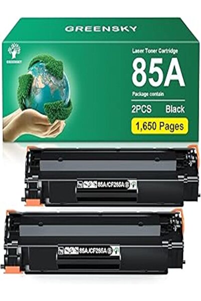 HP Laserjet P1102W 1102W P1109W M1212NF MFP P1005 P1006 M1217NFW Printers (Black, 2-Packs)