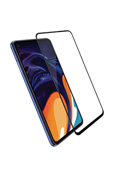 Atlas 5D Full Glue Glass Film SAMSUNG Galaxy A60 (Μαύρο) ATX