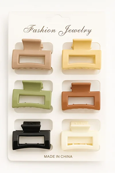 Srctech Set of 6 Colorful Mini Peg Buckles