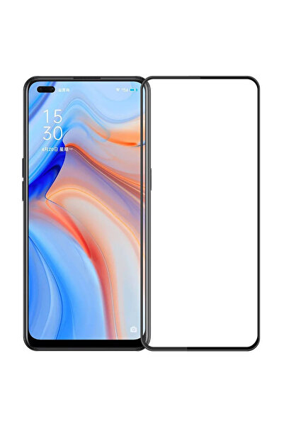 Atlas 5D Full Glue Glass Film Oppo Reno 4Z (5G) (Μαύρο) ATX