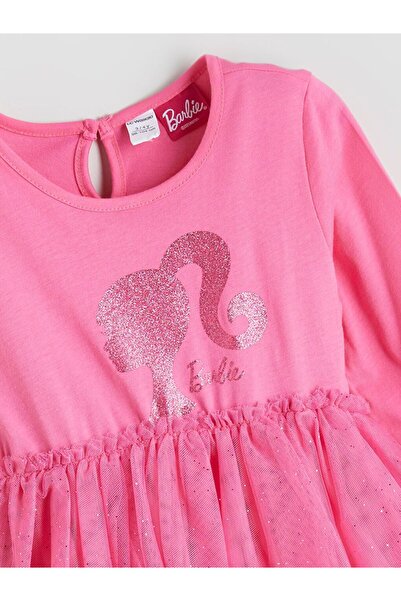 LC Waikiki Lcw Kids Barbie Printed Girls Tutu Dress