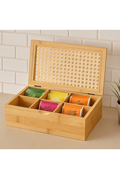 ADA Ahşap oyma ve çerçevecilik BAMBU SAKLAMA KUTUSU