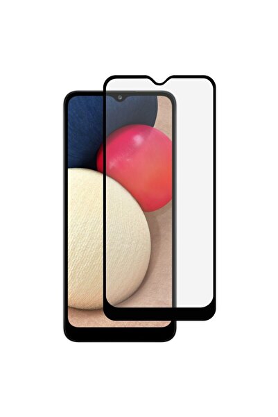 Atlas 5D Πλήρης κόλλα κεραμική μεμβράνη γυαλιού SAMSUNG Galaxy A03s (Μαύρο)