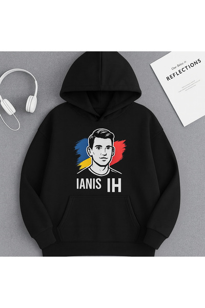 CLASSY.MODA Φούτερ με κουκούλα Ianis Hagi |   Χρώματα της Εθνικής ομάδας της ...