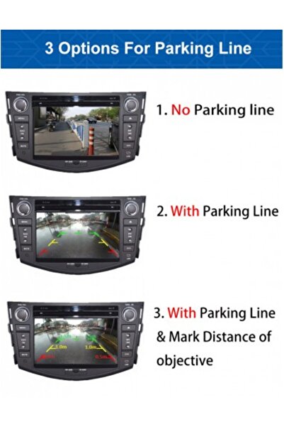 Xenon Bright Rearview / front camera with Rangefinder system C401-AD