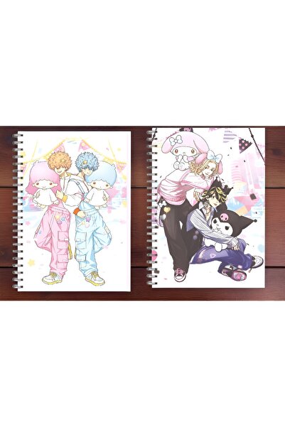 nihonwosekai Tokyo Revengers 2 Pcs A5 Size Anime Spiral Notebook 50 Sheets