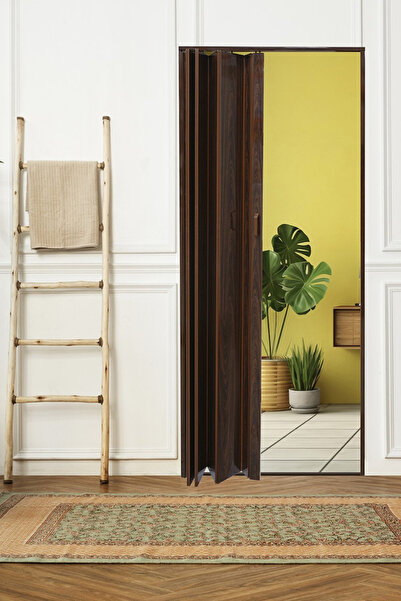 homenter Katlanır PVC Meşe Akordiyon Kapı - 85x203 cm