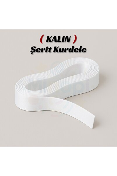 Minopi Біла атласна стрічка 2 см 10 метрів, весільний набір, спеціальний подарунковий декоративний стрічка