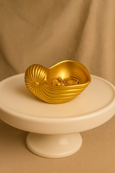 ZEROXO Salyangoz Anahtar Tabağı & Takı Tabağı & Mumluk