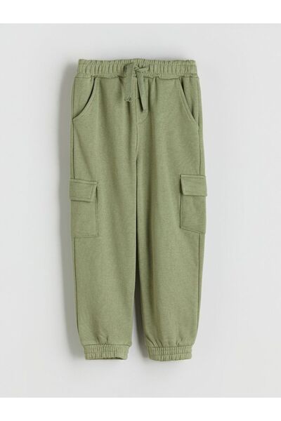 LC Waikiki Pantaloni de sport Jogger pentru băieți cu talie elastică LCW baby