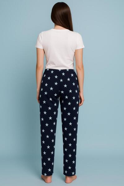 FAMES PİJAMA Winter Women's Fleece Pajama Bottoms