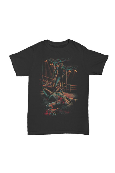 l'eivor The Undertaker Printed Cotton T-Shirt