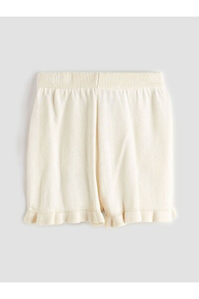 LC Waikiki Lcw Kids Crew Neck Girls' Blouse and Shorts 2 Pack