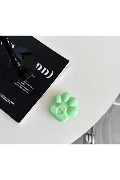 EDELFU Popsocket Yapışkanlı Patili Telefon Tutacağı Pati Şekilli Silikon Yüzey Kılıf Parmak Tutucu