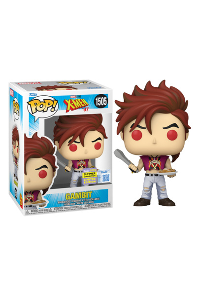 Funko Marvel – X-Men ’97: Gambit Pop! #1505 (2025 Summer Convention Limited E...