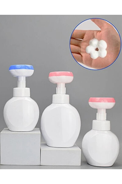 BALCI HEDİYELİK Çiçek Pet Köpük Köpük Şişe Çiçek Tipi El Temizleyici Temizleme