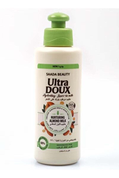 Ultra Doux كريم يُترك على الشعر مع حليب اللوز 200 مل