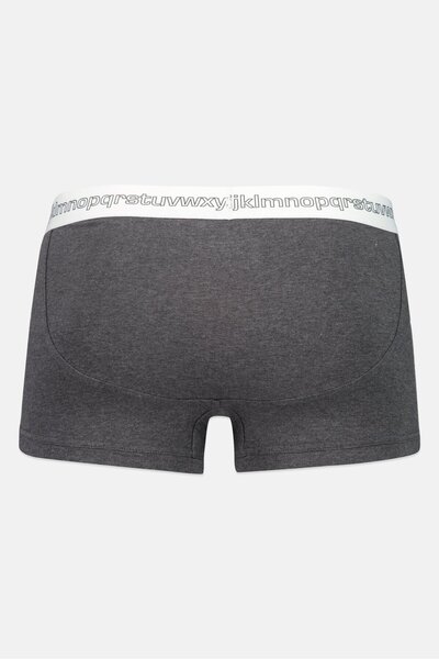 French Connection Men Brand Logo Trunks, Grey