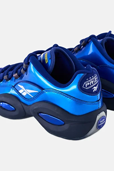 Reebok x Panini Men Question Low Lace Up Basketball Shoes, Royal Blue