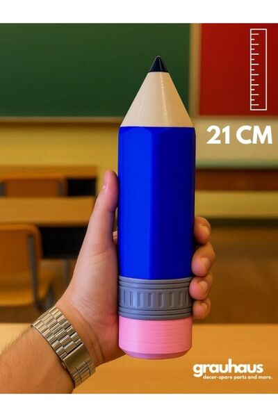 GRAUHAUS Büyük Kapasiteli Kalem Kutusu Kalemlik Okul Çantası Aksesuarı