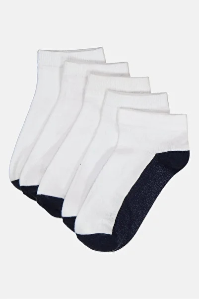 Joe Boxer Kids Boy 5 Pairs Ribbed Ankle Socks, Multicolor