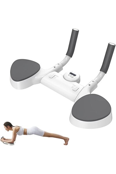 erorex Plank Core Trainer Plank Support Equipment Timer ABS Push Up Fitness Board Core Trainer Portable