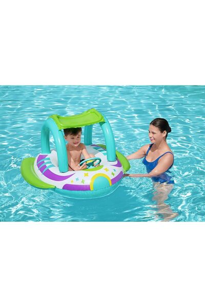 erorex Inflatable Fox Float For Kids | Swimming Pool Inflatable Swim Float Pool Toys For Boys And Girls