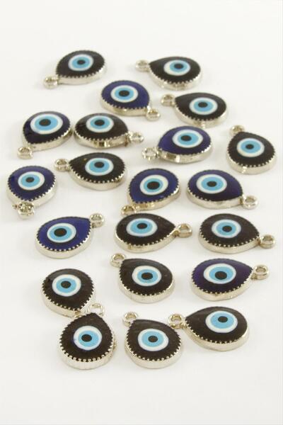 Auren Shop Εξάρτημα βραχιόλι και μενταγιόν με μονό λαβή εμαγιέ εμάραστορας 1 τεμάχιο