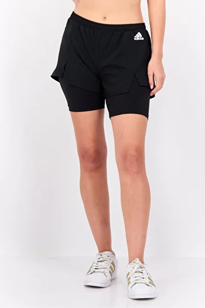 adidas Women Sportswear Fit Training Shorts, Black