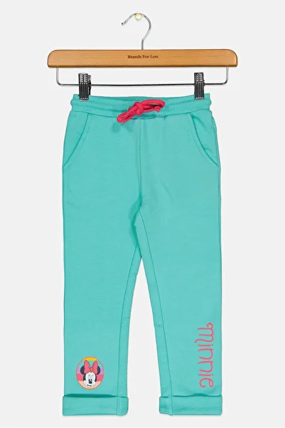 Hamleys Disney x Kids Girl Graphic Print Sweatpants, Turquoise
