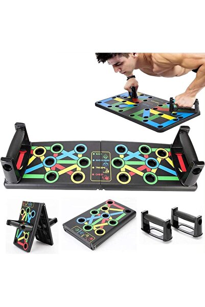 erorex Push Up Board 14 1 Multi function Push Up Stand Foldable Portable Home Gym Men Women Strength