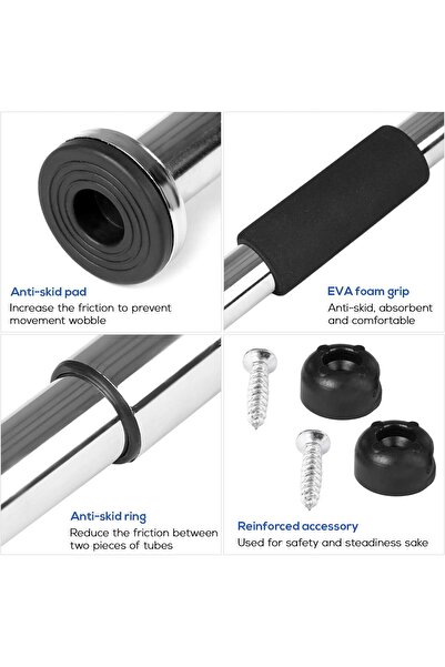 erorex Adjustable Doorway Pull Up Bar (220lb)