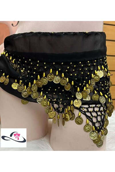 RAHAF TİCARET Şakira Oryantal Dansöz Dans Kemeri Pullu Zilli Kına Oyun Eğlence Düğün Shakira Kemer