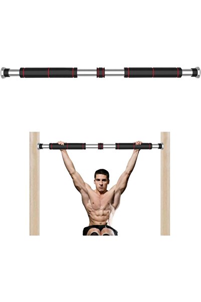 erorex Adjustable Doorway Pull Up Bar，Door Home Exercise Workout Training Gym Bar，No Screw Installation