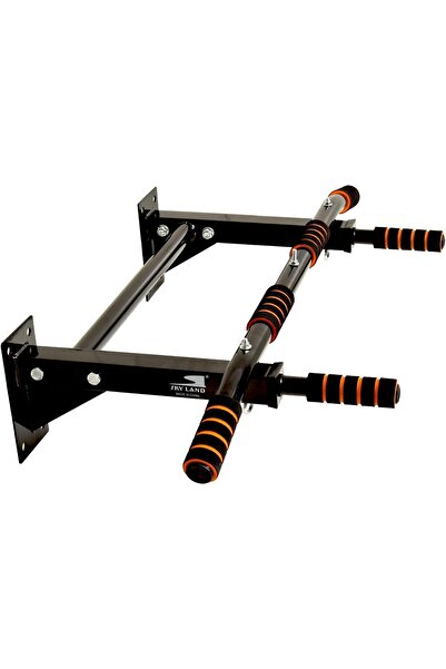 erorex Wall Mounted Pull Up Bar with Eyelets Screwed for Punching Bag Holder EM 1120 Black