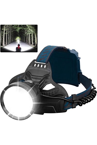 erorex LED Rechargeable Headlamps Adults 990000 Lumen Super Bright Headlamp Flashlight 90°Adjustable 4