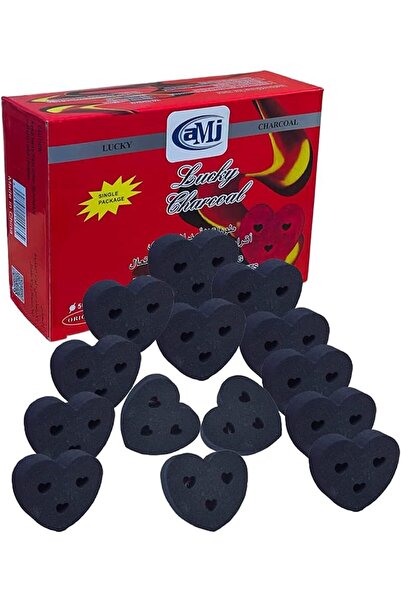 Alsaqer ألوان قوس قزح من فحم aMj Lucky، 80 قطعة، 30 مم