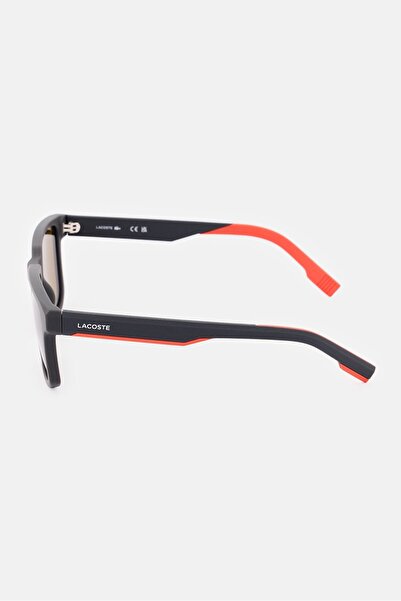 Lacoste Men L999S Square Sunglasses, Dark Grey