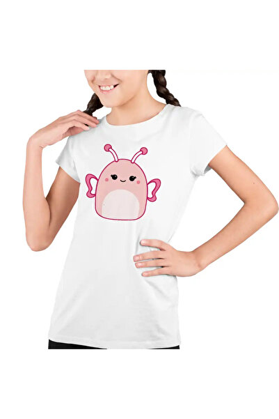 OEM Tricou Copii Fete Squishmallow Fluturas