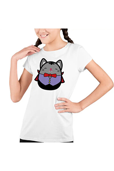 OEM Tricou Copii Fete Squishmallows Dracula Romania Halloween