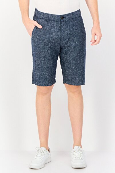Giordano Men Chambray Chino Shorts, Navy