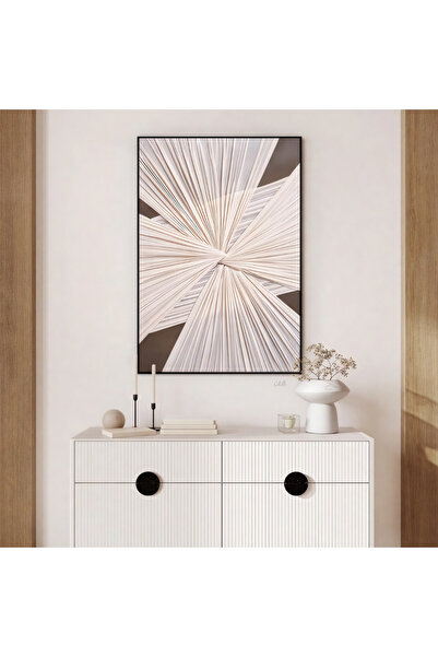 Ebticar لوحة فنية جدارية متعددة الالوان تضيف قيمة فنية الي الاثاث مقاس 120*80 سم