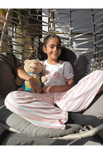 Şimo Butik Girl's Pajama Set Short Sleeve Comfortable Soft